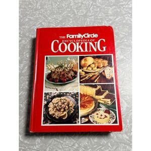 The Family Circle Encyclopedia of Cooking 1990 HC 2000 Recipes Illustrated